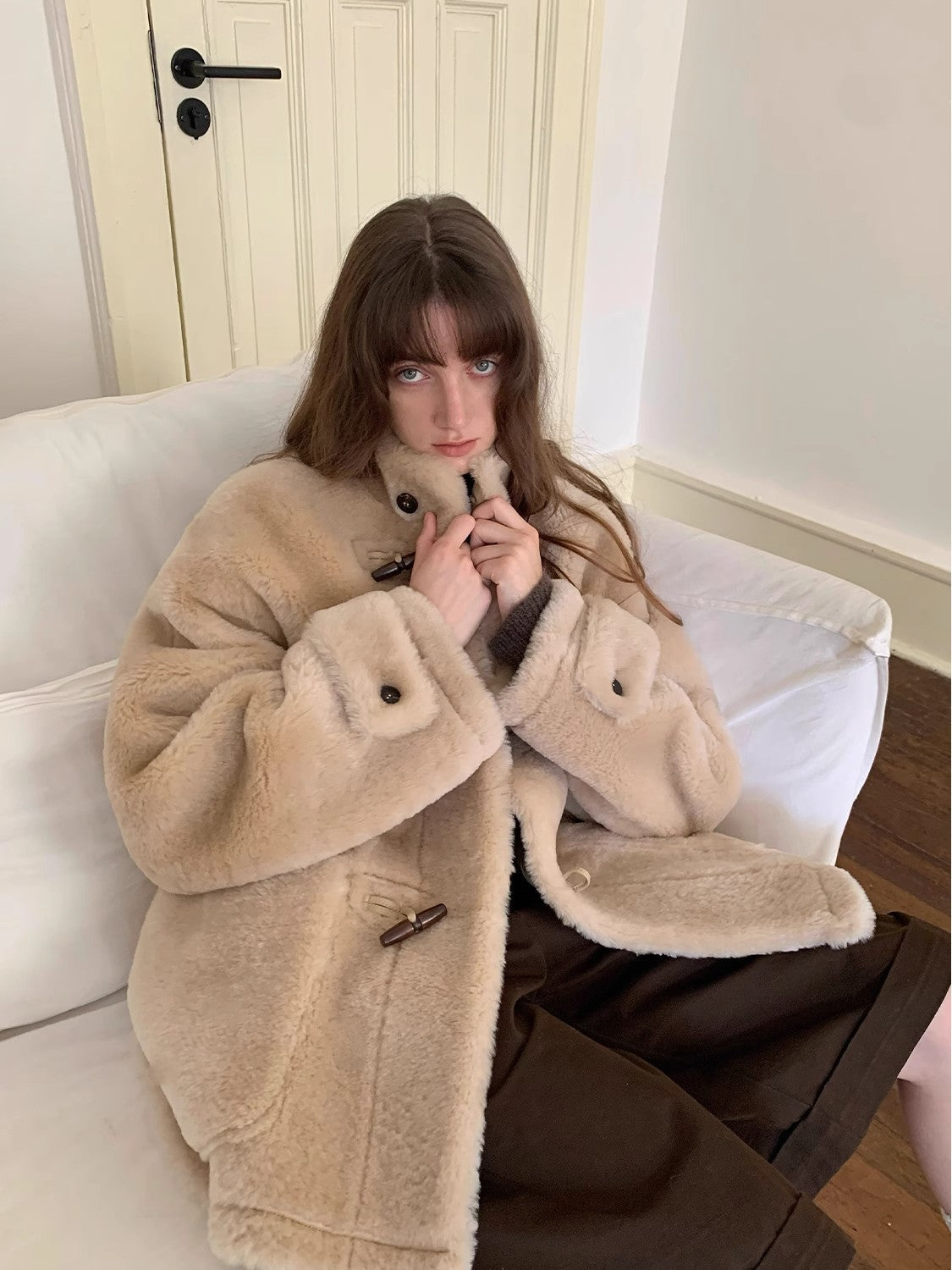 Manteau Long en Peau de Mouton “Dreamer”