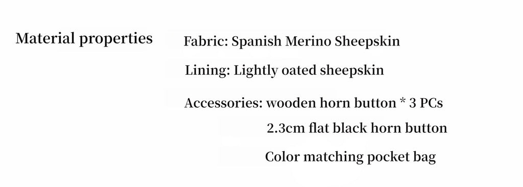 Manteau Long en Peau de Mouton “Dreamer”