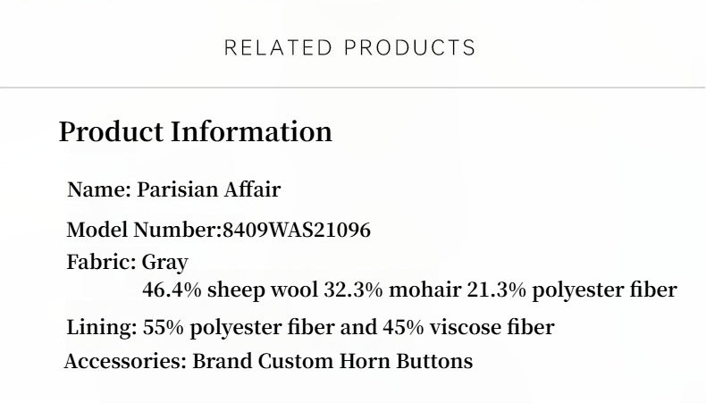 Manteau Long en Fausse Fourrure “Parisian Affair”