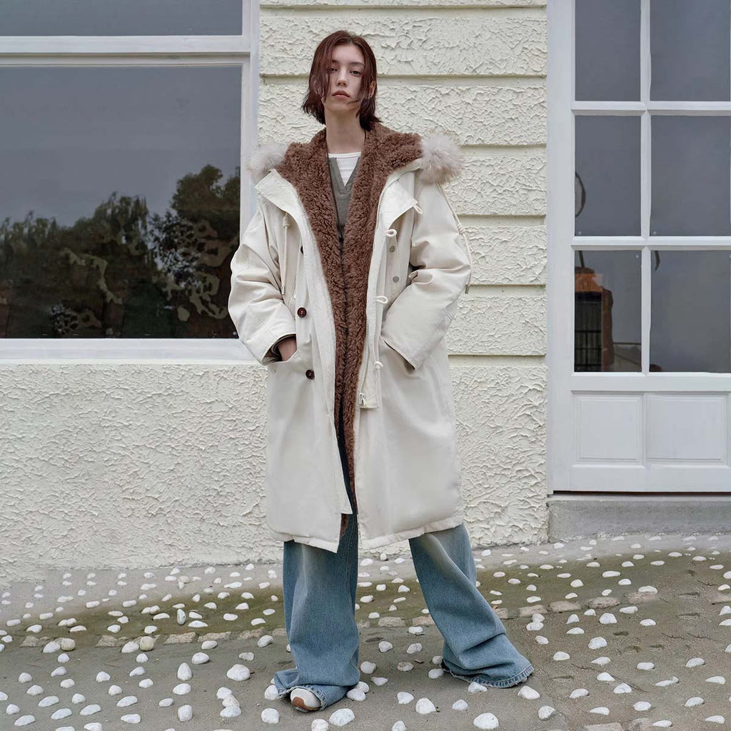Parka longue d'hiver Nid de Lune