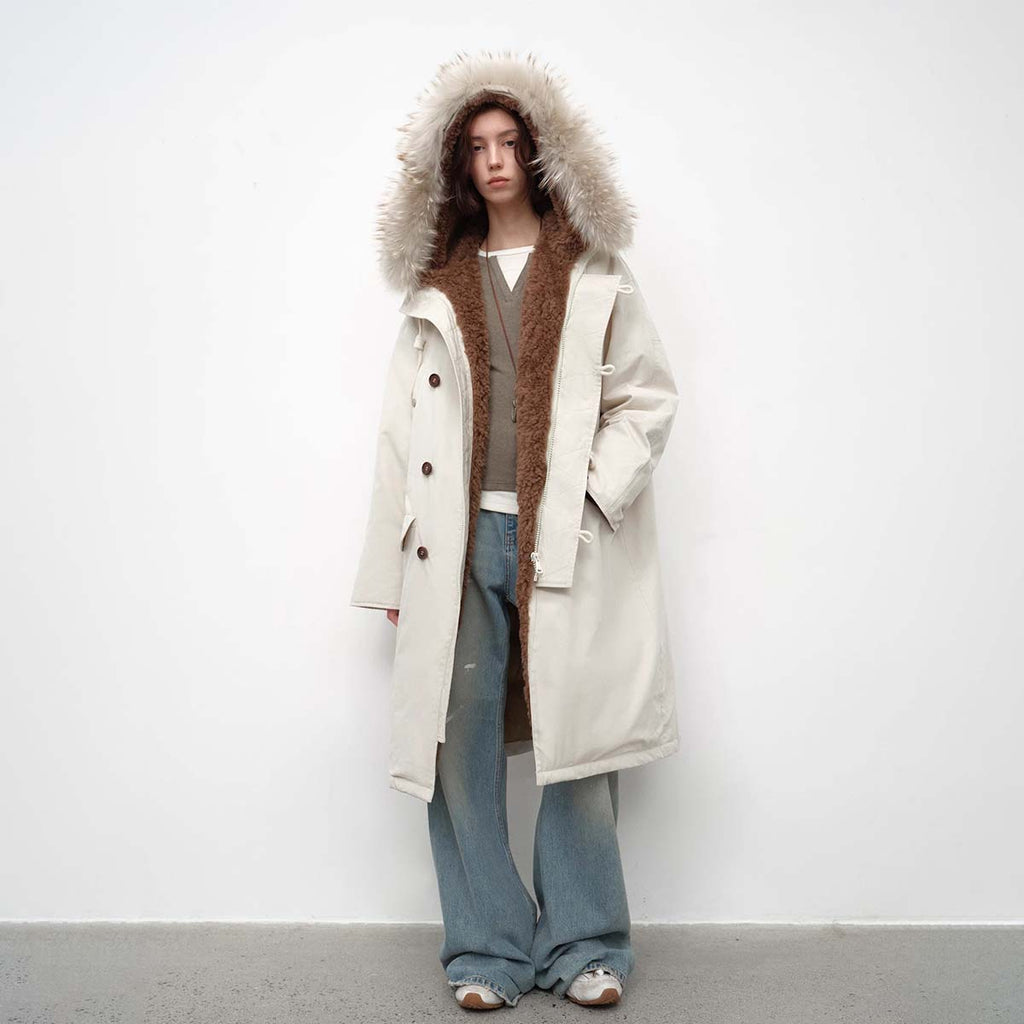 Parka longue d'hiver Nid de Lune