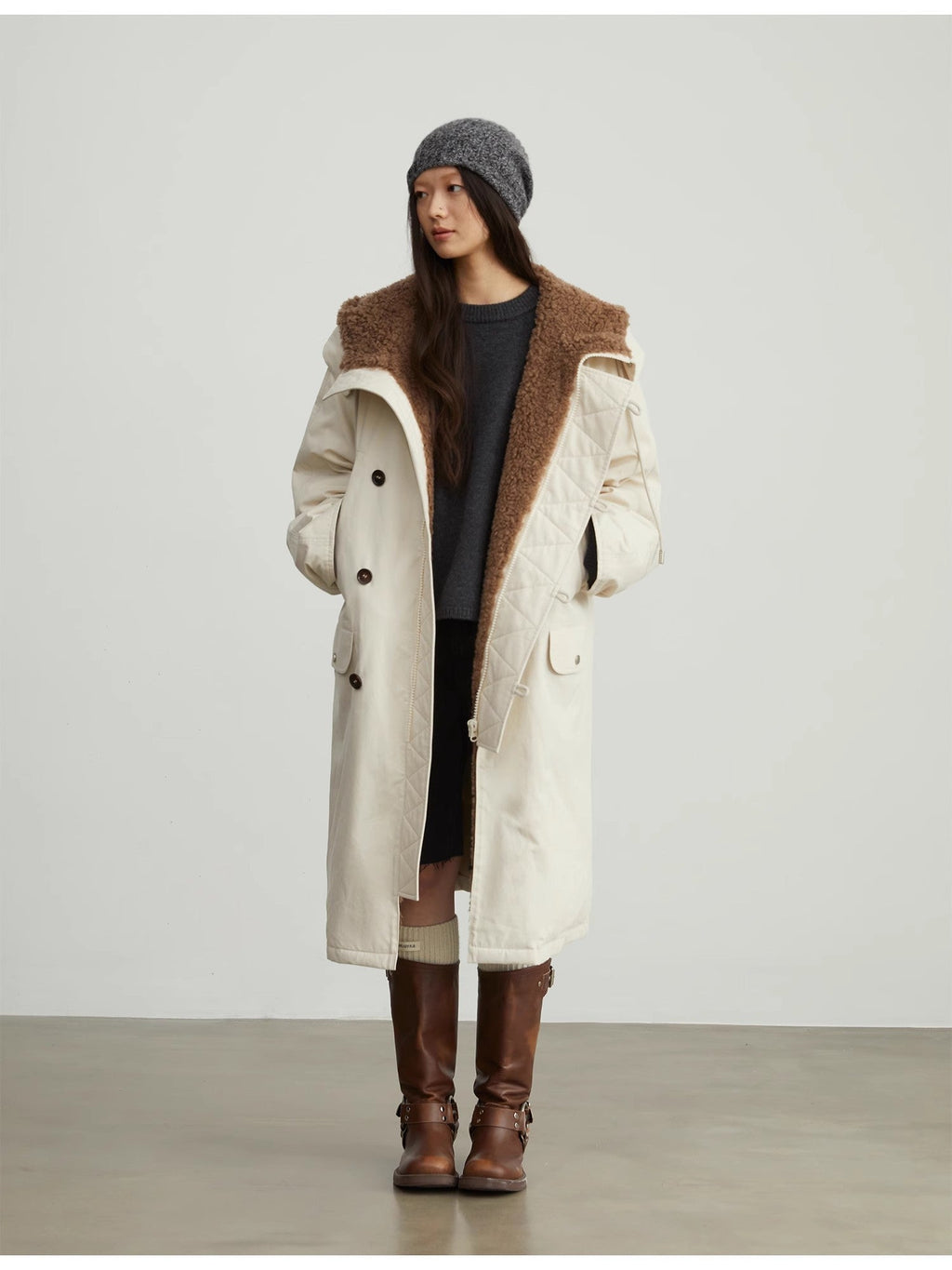 Parka longue d'hiver Nid de Lune
