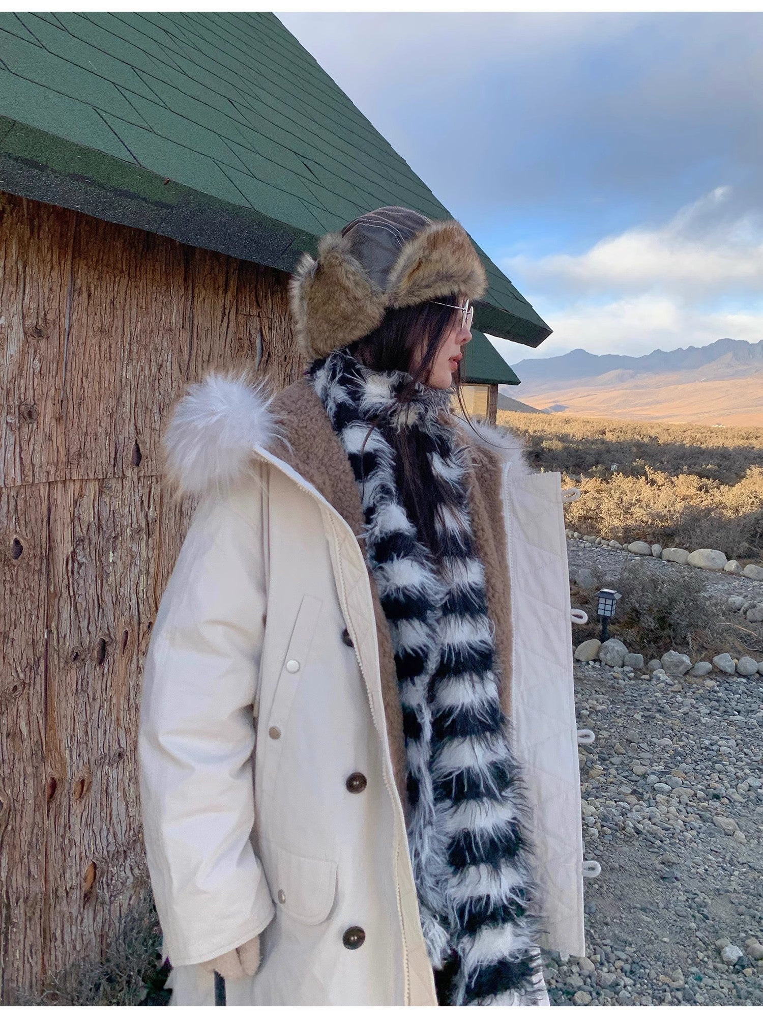 Parka longue d'hiver Nid de Lune