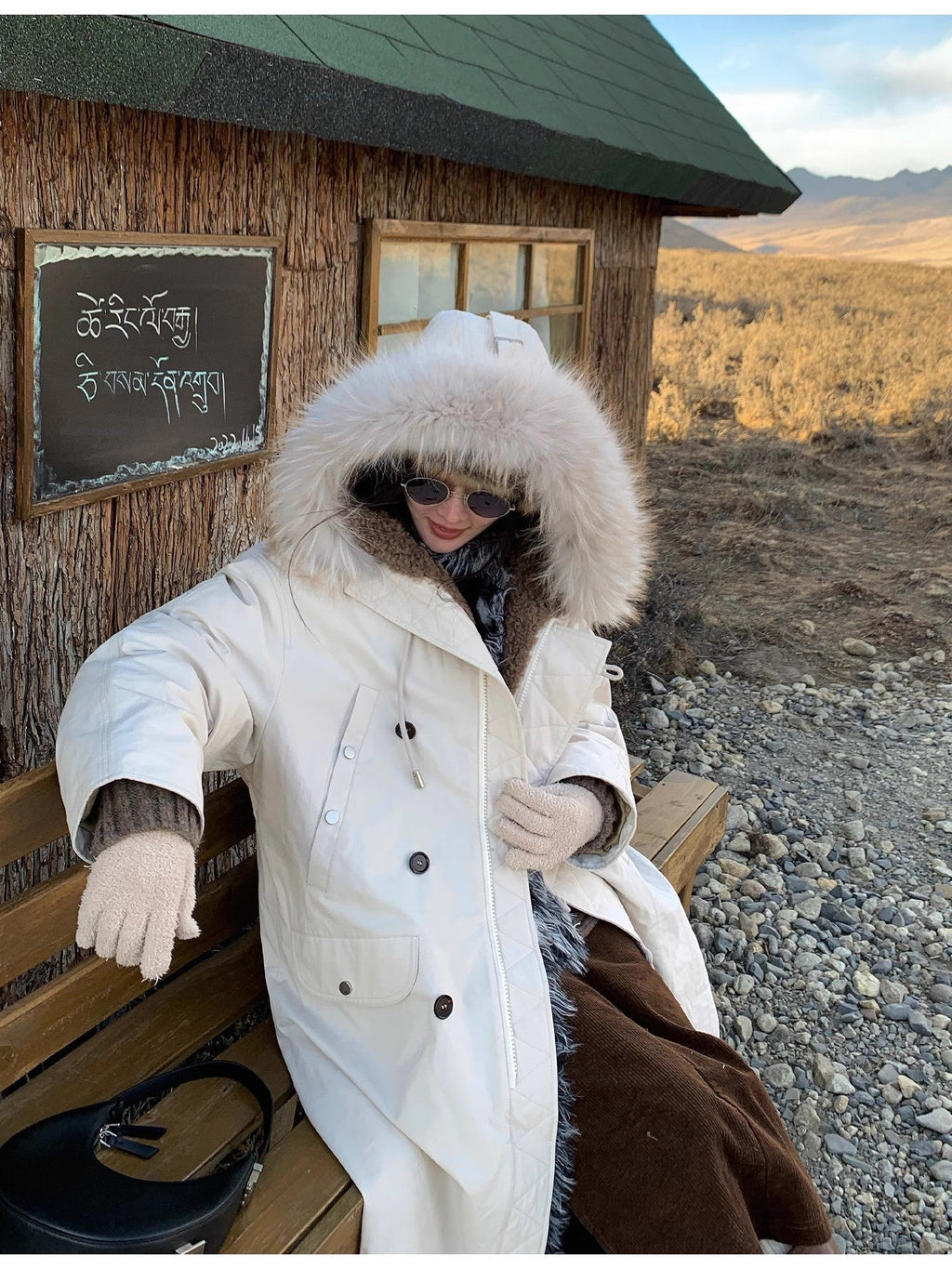 Parka longue d'hiver Nid de Lune