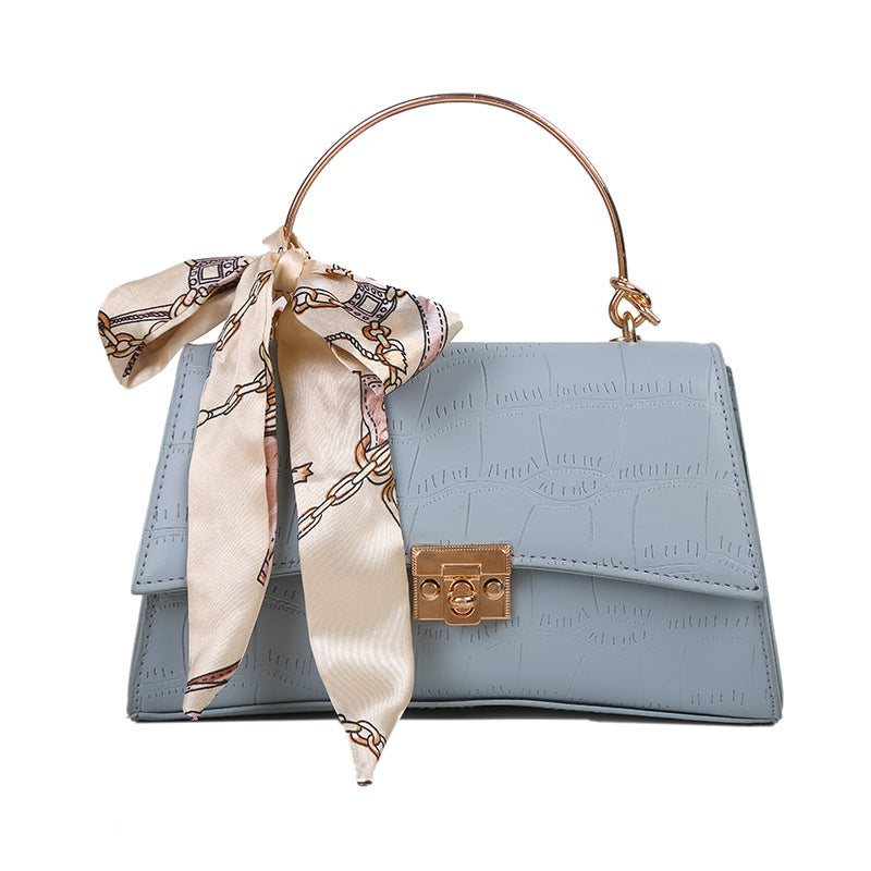 Sac Femme Bandoulière Cuir Synthétique Motif Crocodile Compact CJdropshipping