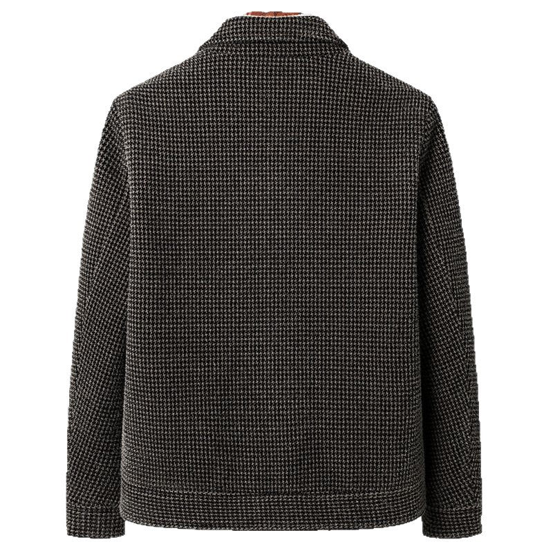 Veste Homme Laine Doublée Polaire Casual Hiver CJdropshipping