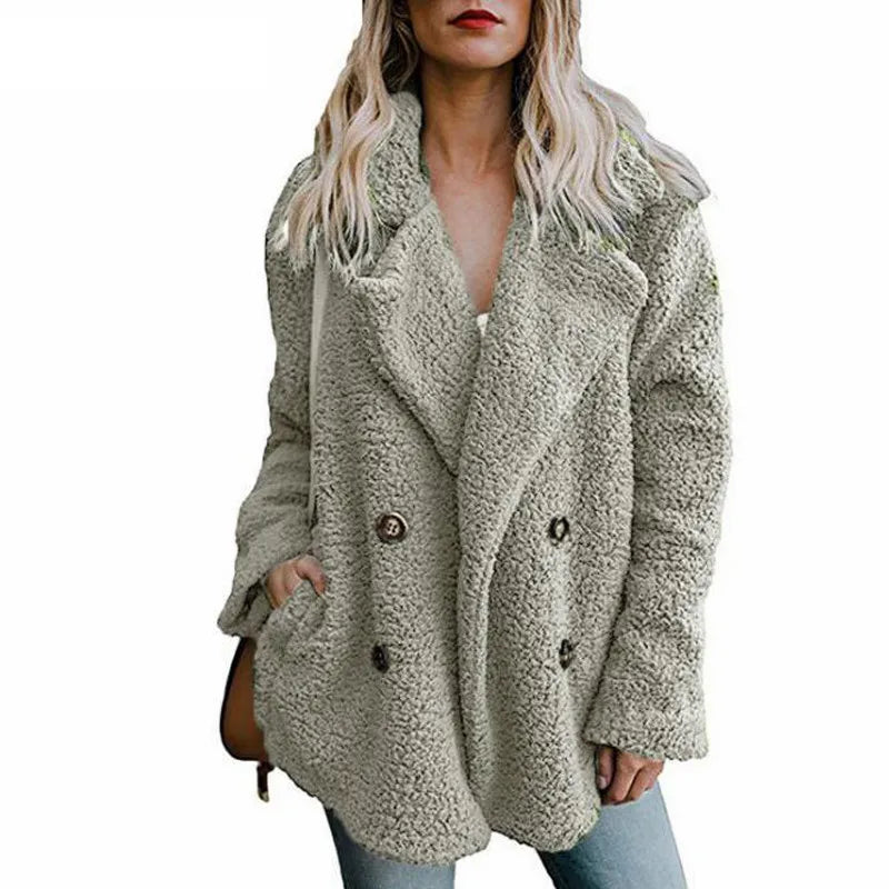 Manteau Hiver en Fausse Fourrure “Teddy”