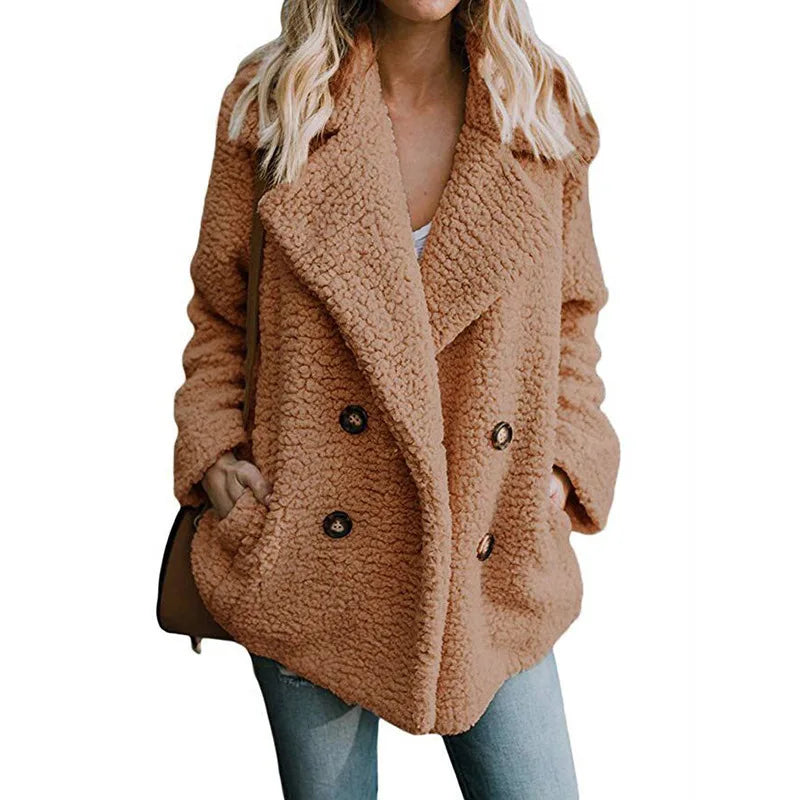 Manteau Hiver en Fausse Fourrure “Teddy”