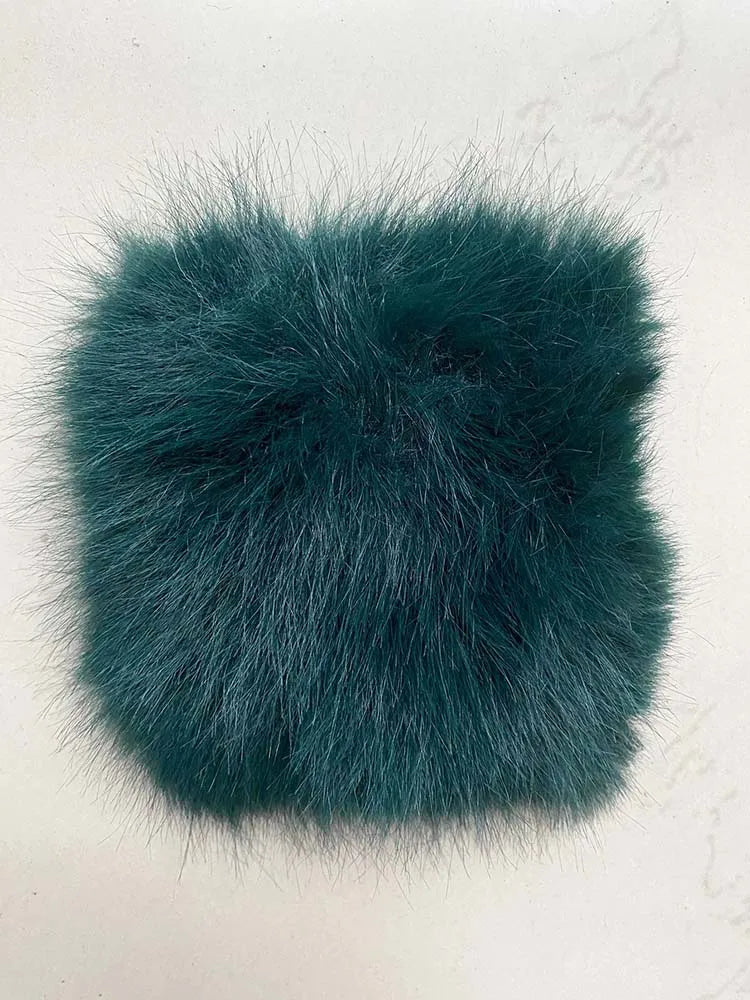 Manteau d’Hiver Luxueux en Fausse Fourrure