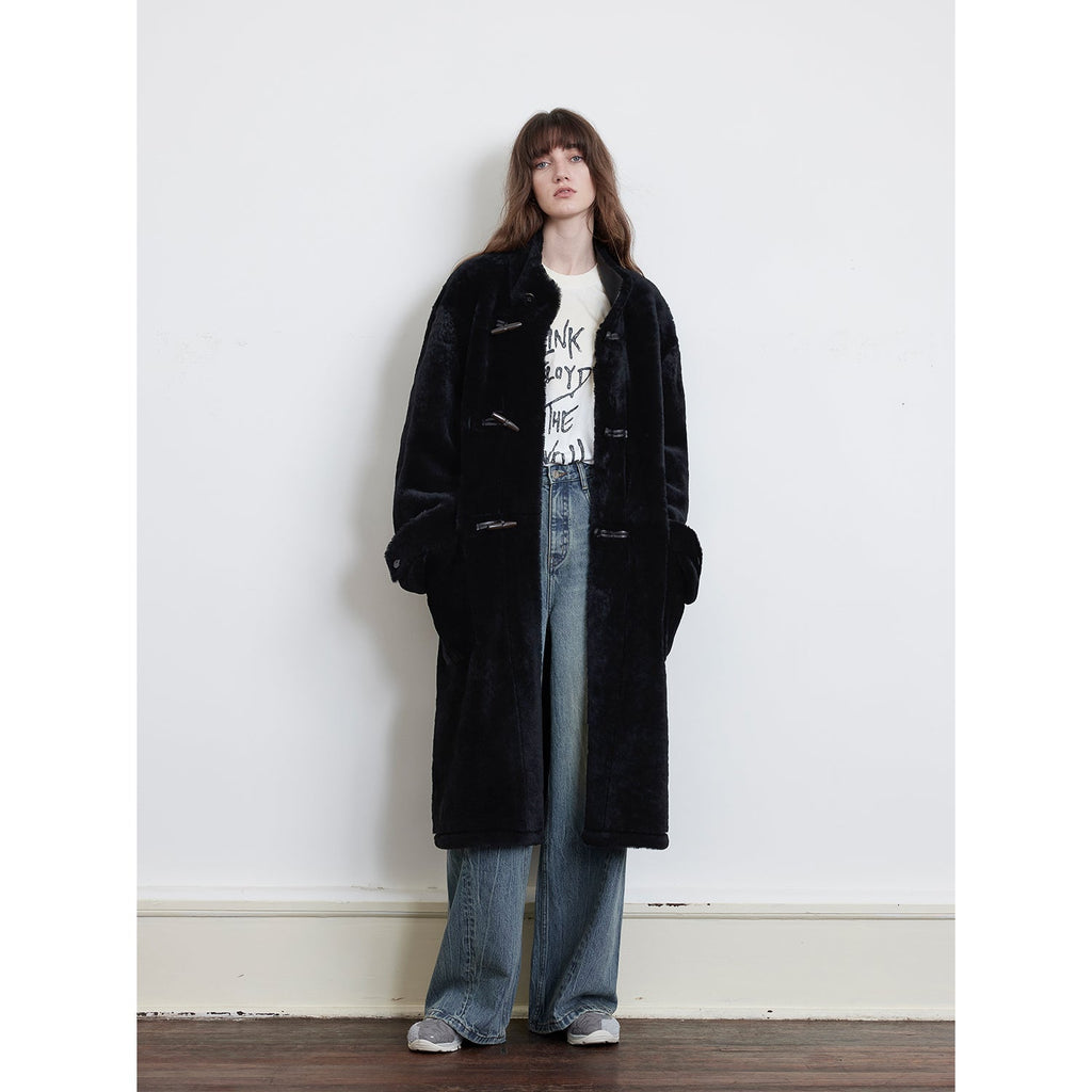 Manteau Long en Peau de Mouton “Dreamer” Nid de Lune