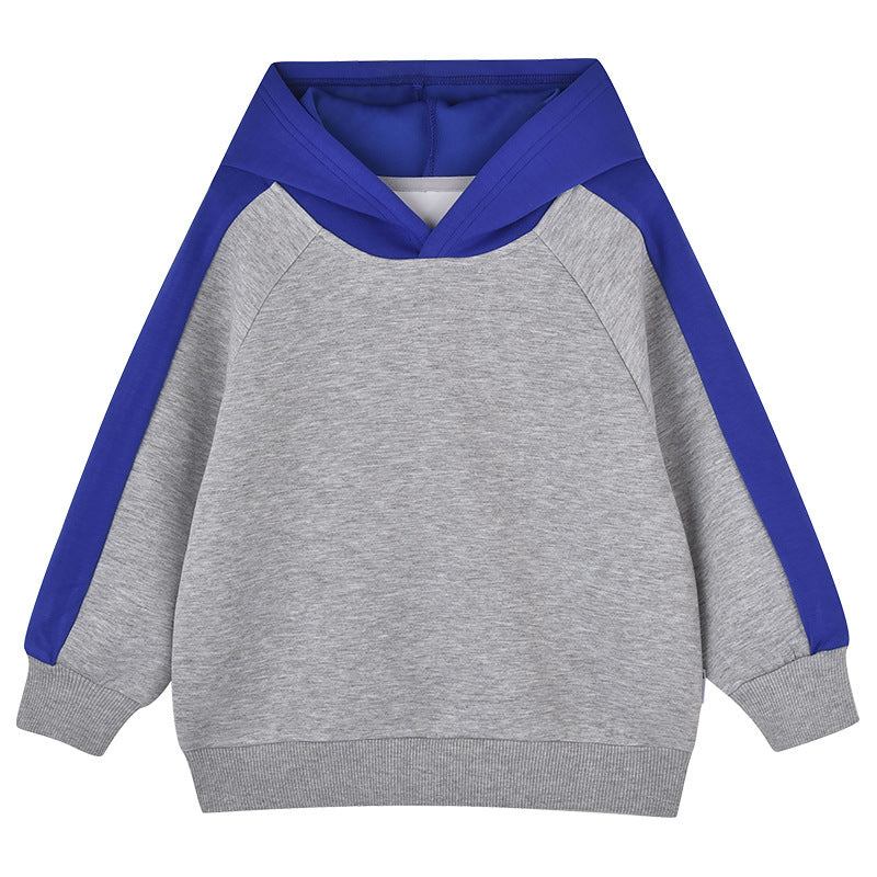 Sweat à Capuche Ample pour Bébé – Design à Couleurs Assorties
